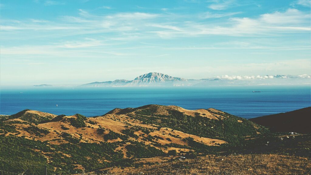 Ocean and Mountains of Tarifa