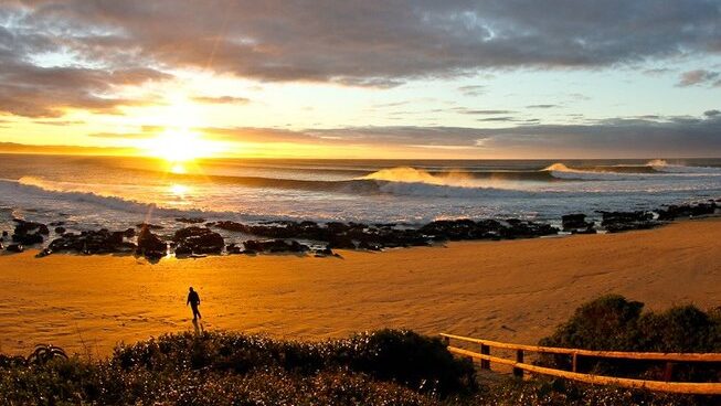 J bay surf with Jeffreys Bay Surf School and camp