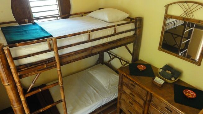 Bunk beds in Trocones with Surfari Mexico surf camp