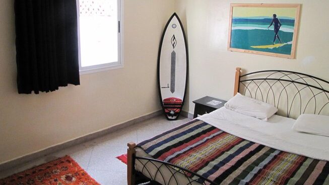 Accommodation of Surf & Travel Camp Morocco at a Taghazout surf and yoga retreat