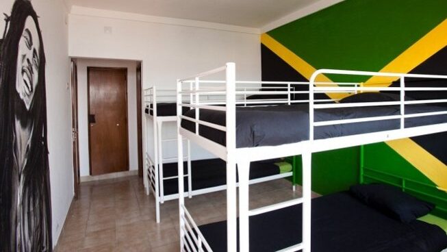 bunk beds at Hostel & Surfcamp 55 in Ericeira