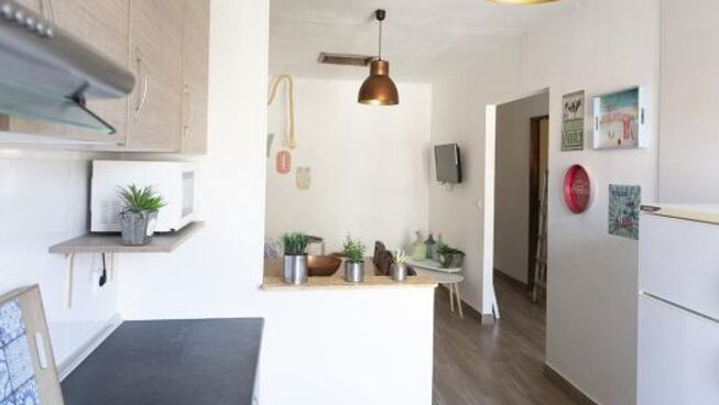 Accommodation of the inside at Marias Hostel & Surf camp in Portugal