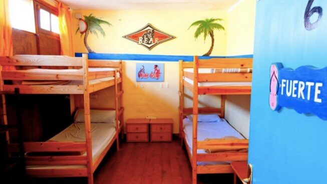 bunk beds in accommodation at Homegrown surf camp