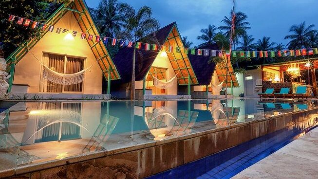 Accommodation at Kubu Surf School