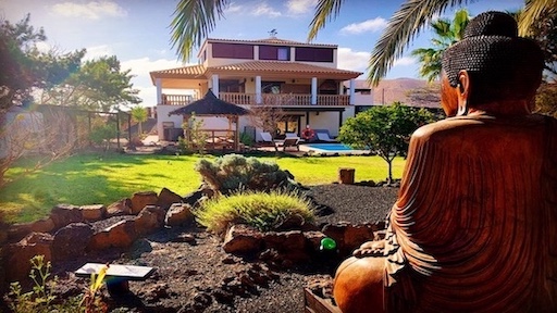 accommodation of Tai Chi Fuerteventura Wellbeing Retreat