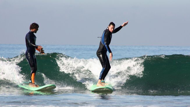 a learner surfer in Tamgraght