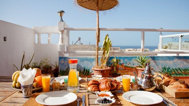 all inclusive breakfast at Hola Surf