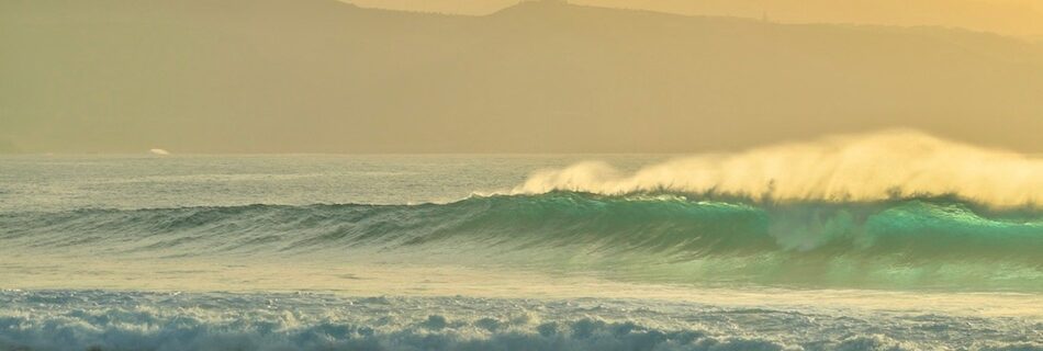 Empty wave in Gran Canaria in the Canary Islands for Canary Islands surf travel review