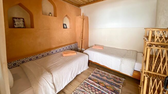 The rooms at Surf Coast Morocco