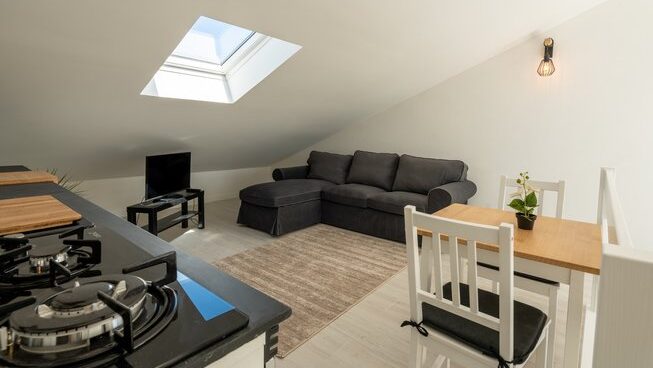Accommodation with cookers and couches with Peniche Surf Lodge
