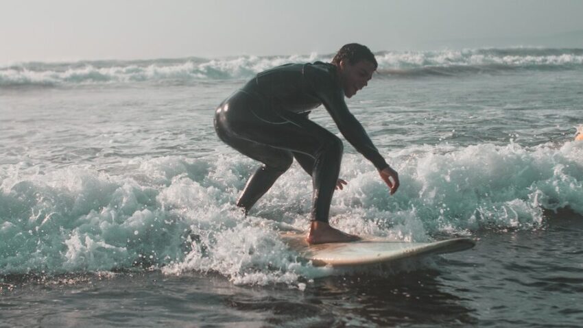 The Best Morocco Surf Camps for Beginners Compared: Where to Stay and Learn to Surf a surfer with Morocco surf camps for beginners
